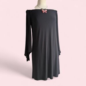Msk Women's Black Dress